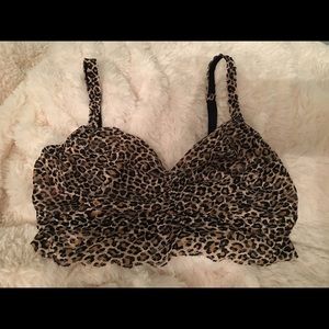 Victoria's Secret Pink Leopard bra Medium